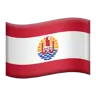 Flag: French Polynesia Emoji 🇵🇫 image - Apple style