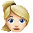 Woman: Light Skin Tone, Blond Hair