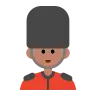 Guard: Medium Skin Tone Emoji 💂🏽 image - Tossface style