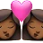 Kiss: Woman, Woman, Medium-Dark Skin Tone