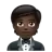 Person In Tuxedo: Dark Skin Tone