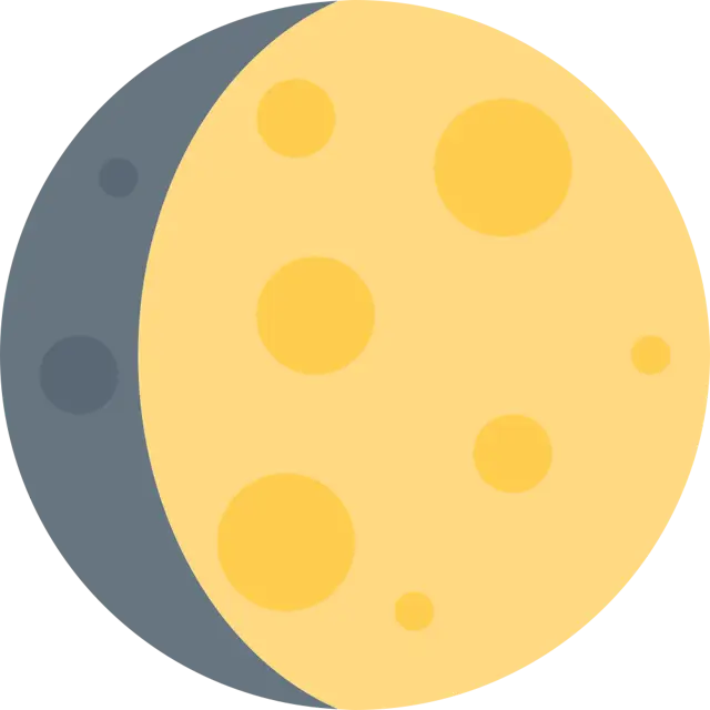 Gibbous ay sembolü ağda