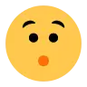 Emoji Hushed Face 😯 image - Tossface style