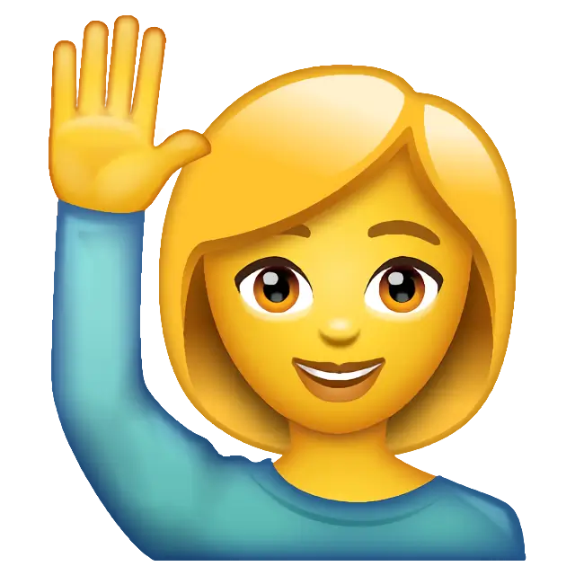 Person Raising Hand