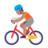 Person Biking: Medium Skin Tone