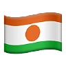 Flag: Niger Emoji 🇳🇪 image - Apple style