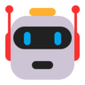 Visage de robot Emoji 🤖 image - Microsoft Classic 2D style