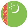 Flag: Turkmenistan Emoji 🇹🇲 image - EmojiTwo style