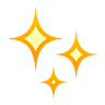 Sparkles Emoji ✨ image - SoftBank style