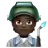 Factory Worker: Dark Skin Tone