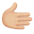 Rightwards Hand: Medium-Light Skin Tone