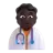 Health Worker: Dark Skin Tone