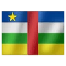 Flag: Central African Republic Emoji 🇨🇫 image - Huawei Harmony OS style