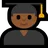 Man Student: Medium-Dark Skin Tone