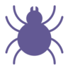 クモ Emoji 🕷 image - Microsoft Classic 2D style
