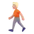 Person Walking: Medium-Light Skin Tone