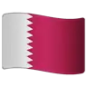 Flag: Qatar Emoji 🇶🇦 image - WhatsApp style