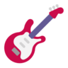 ギター Emoji 🎸 image - Microsoft Classic 2D style
