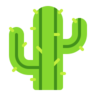 Cactus Emoji 🌵 image - Microsoft Classic 2D style