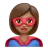 Woman Superhero: Medium Skin Tone