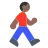 Man Walking: Medium-Dark Skin Tone