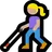 Woman With White Cane: Medium-Light Skin Tone