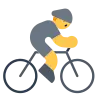 Cycliste Emoji 🚴 image - Tossface style