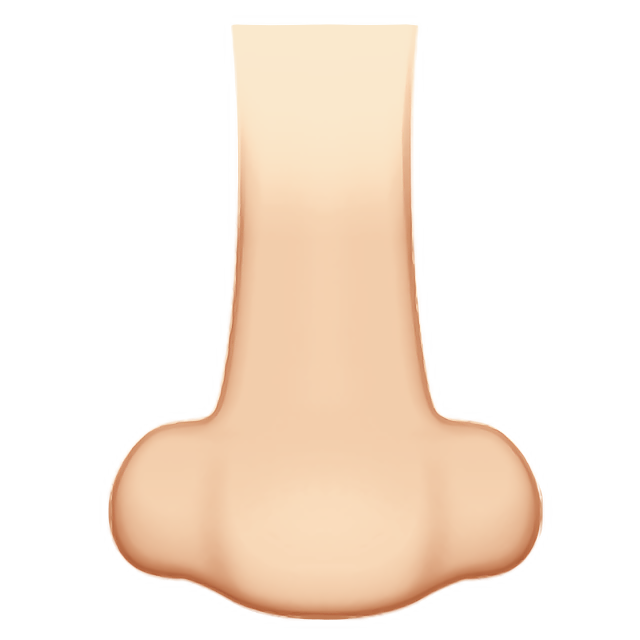 Nose: Light Skin Tone