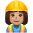 Woman Construction Worker: Medium Skin Tone