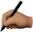 Writing Hand: Medium Skin Tone
