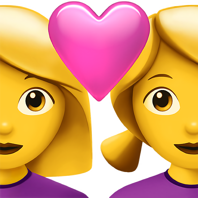 Couple With Heart: Woman, Woman