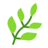 Erva Emoji 🌿 image - Microsoft Classic 2D style