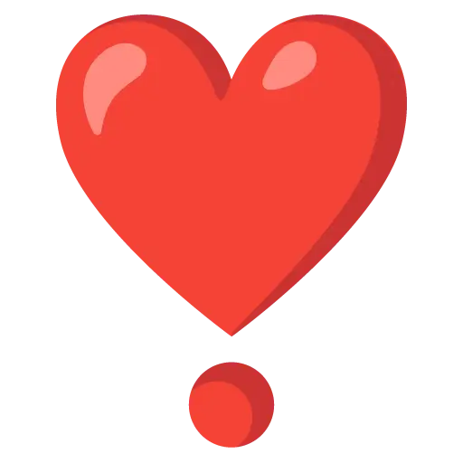 Exclamación del corazon