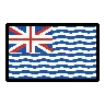 Flag: British Indian Ocean Territory Emoji 🇮🇴 image - OpenMoji style
