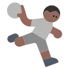 Person Playing Handball: Medium-Dark Skin Tone Emoji 🤾🏾 image - Tossface style