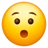 Emoji Hushed Face 😯 image - Samsung style