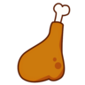 Emoji Baromfi lába 🍗 image - Emojidex style