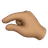 Pinching Hand: Medium Skin Tone