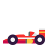 รถแข่ง Emoji 🏎 image - Microsoft Classic 2D style
