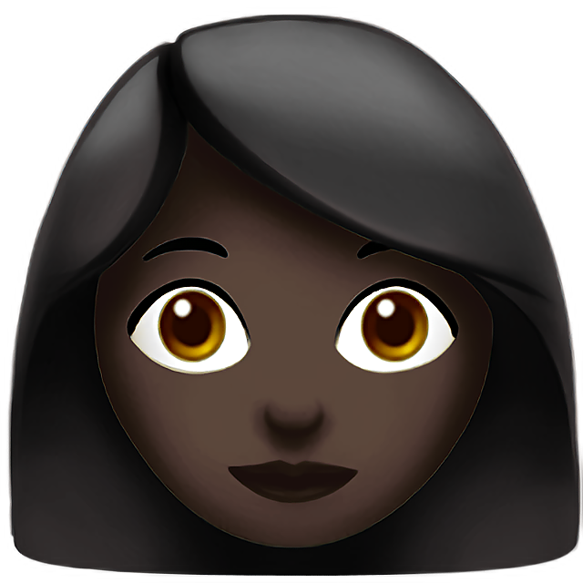 Woman: Dark Skin Tone
