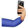 Selfie: Medium-Light Skin Tone Emoji 🤳🏼 image - Huawei Harmony OS style