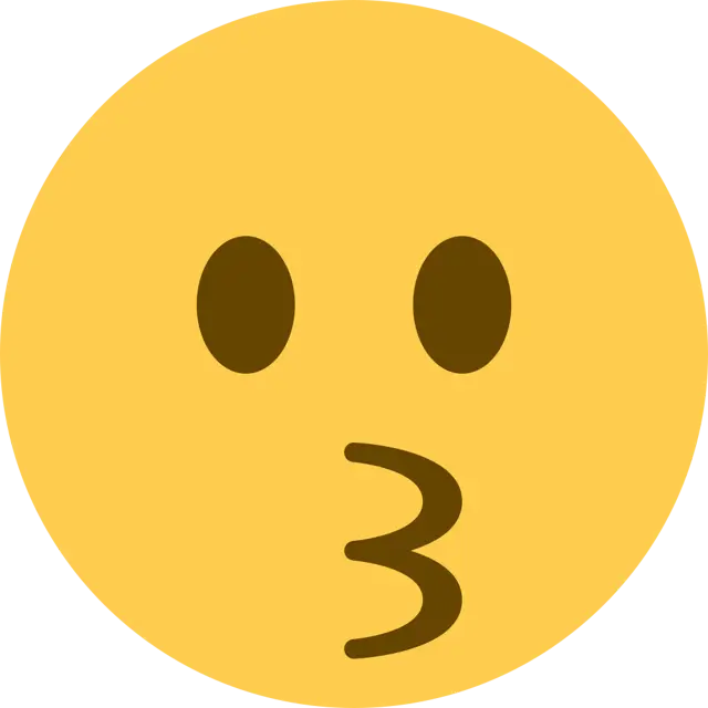 Besando la cara