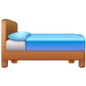 Bed Emoji 🛏 image - Samsung style