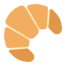 Emoji Croissant 🥐 image - Microsoft Classic 2D style