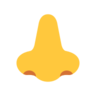 鼻子 Emoji 👃 image - Microsoft Classic 2D style