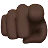Index Pointing At The Viewer: Dark Skin Tone