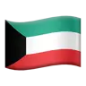 Flag: Kuwait Emoji 🇰🇼 image - Apple style