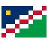 Flag: Namibia Emoji 🇳🇦 image - SerenityOS style