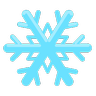 Copo de nieve Emoji ❄ image - Skype style
