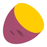 Roasted Sweet Potato Emoji 🍠 image - Tossface style